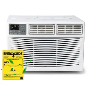 Powerful Cooling & Dehumidifying Window Air Conditioner – 8,000 BTU, Ultra Quiet, Energy Efficient, 3-in-1 Cooling/Fan/Dehumidifier, 3 Speeds, Smart Wi-Fi & Remote, Auto Restart, Easy Install – Ideal for Home, Bedroom, Office