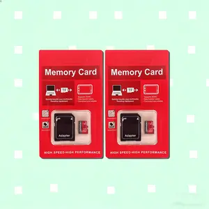 Flash memory SD storage card kit - TF card, suitable for tablets, cameras, smartphones, laptops, personal computers, car audio systems, game consoles, audio systems
