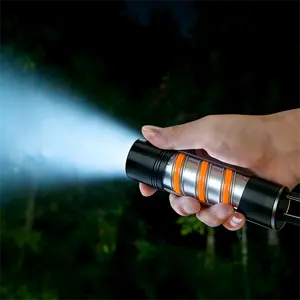 Multi-Functional LED Torch  Rechargeable, 3 Light Modes, Waterproof – Your Go-To for Blackouts & Outdoor Trips