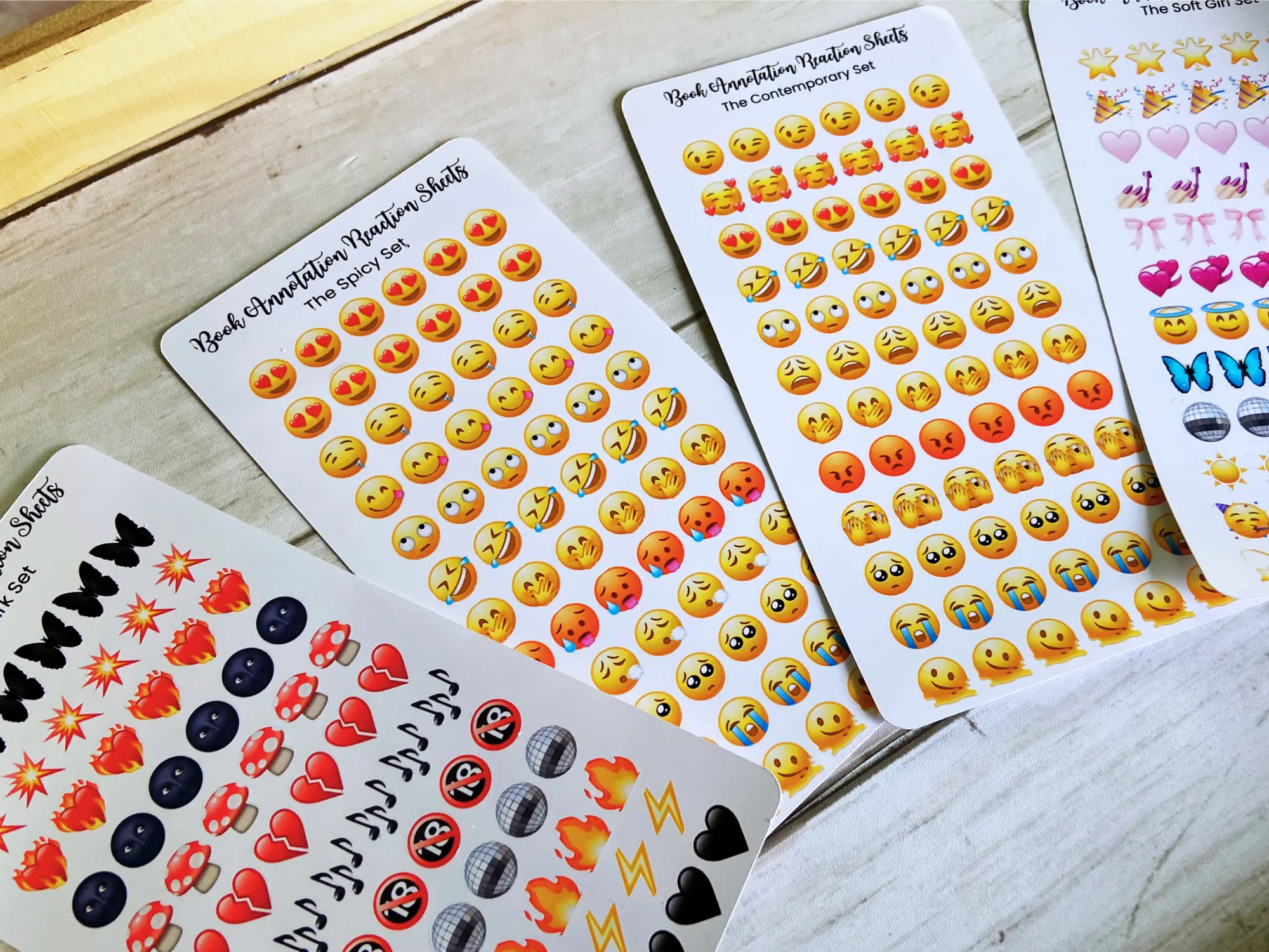 Emoji Annotation Reaction Stickers