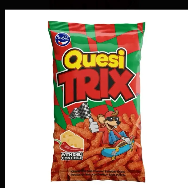 3 Snacks Boca Deli Quesi Trix con queso y chile 3 Snacks Boca Deli Quesi Trix con queso y chile