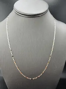 14K Gold Chain - Fancy Chain 20" Luxurious & Elegant Design for Casual & Formal Wear SKU LEE-3003