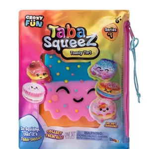Taba Squeez Food Themed 1 PC - Crazy Fun Series 1 Collectible Squishy Toy for Ages 6+