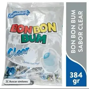 1 Bolsa de BonBon Bum Clear  24 Unidades