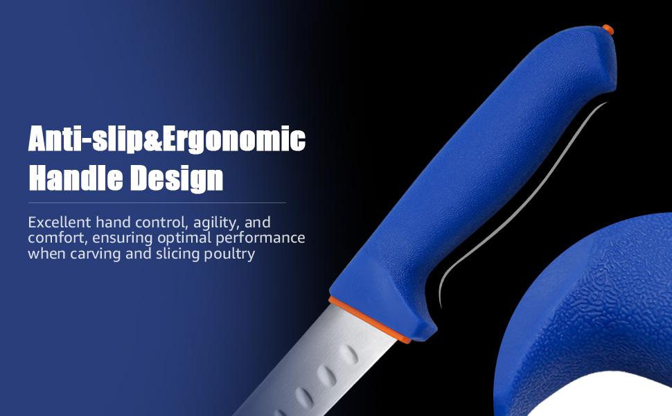 DRAGON RIOT Butcher Knife Set Trimming Set Kitchen Knife for Meat Great Christmas Gift