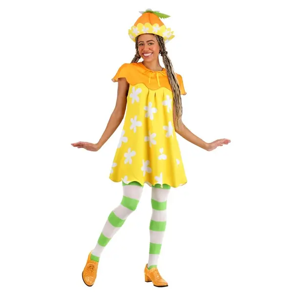 Women's Orange Blossom Strawberry Shortcake Costume
