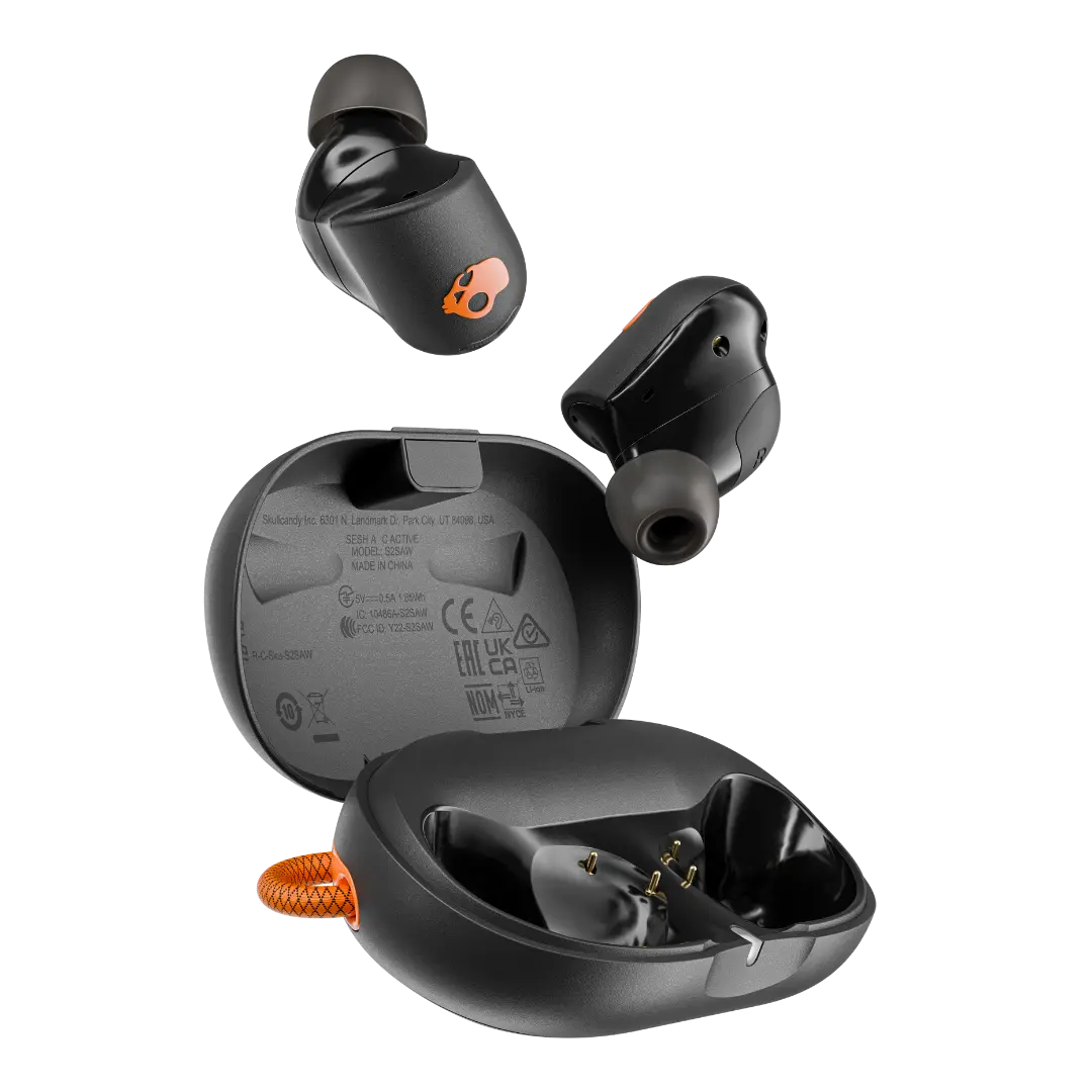 Skullcandy Sesh ANC Active - True Wireless Sport Earbuds with Active Noise Canceling | Bluetooth 5.3 | Waterproof