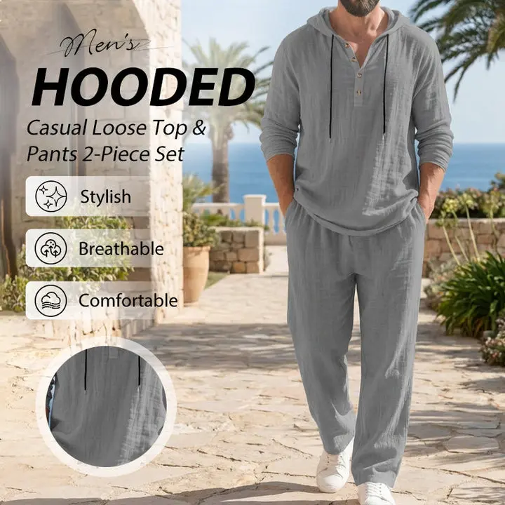 Men's Hoodie & Jogger Set Casual Laoungewear 2-Piece Set #mensfashion #hoodieset #loungewear #streetwear #falloutfits #gymwear #fyp Clothes tracksuit tracksuits for men