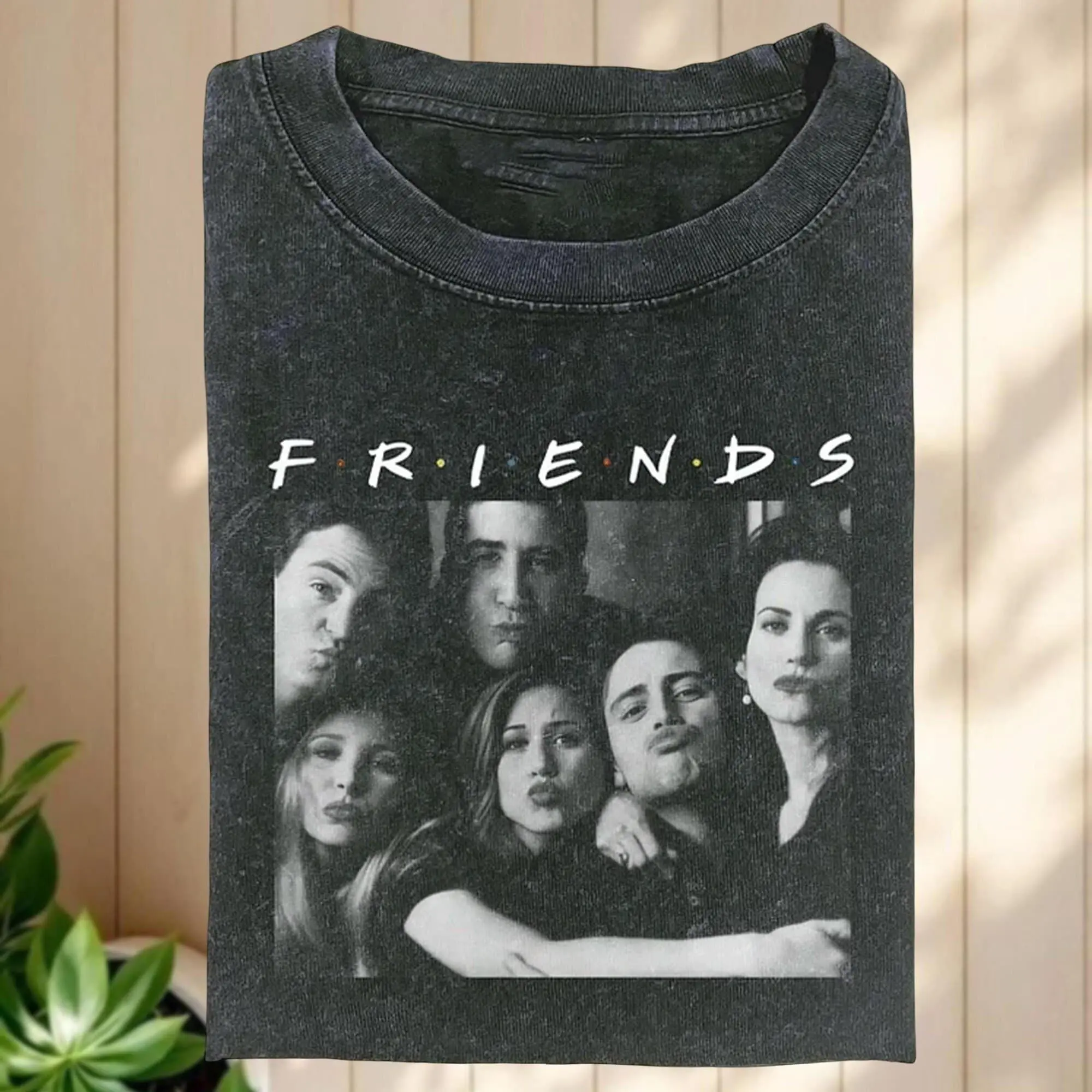 Friends TV Show TShirt, Graphic 90s Sitcom Tee, Unisex Vintage