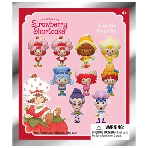 Strawberry Shortcake 3D Foam Bag Clip Series 1 Blind Bag