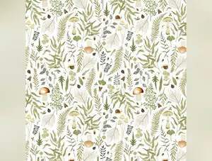 Moonflower | Verdure - White by Dear Stella Design | STELLA-D2723