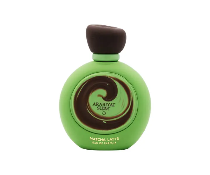 Arabiyat Sugar Matcha Latte Joyful EDP Liquid Perfume - Arabic Gourmand Fragrance for Women, Rice Milk and Caramel Notes, 3.4 fl oz Bottle, Edp Liquid Perfumes, Rice Milk Perfume