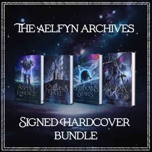 Signed Hardcover Bundle of The Aelfyn Archives (Books 1-4)