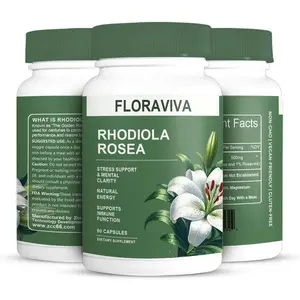 Rhodiola Rosea Extract for Stress, Energy & Focus - Natural Adaptogen [500mg]