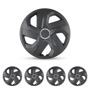 WOLFSTORM 4-Pack 16 Inch Universal Hubcaps for Steel Wheel Rims Cover
