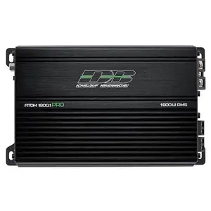 Deaf Bonce Apocalypse ATOM 1.6K Pro 1600W Class D Mono Amplifier – 550W @ 4Ω, 1010W @ 2Ω, 1600W @ 1Ω