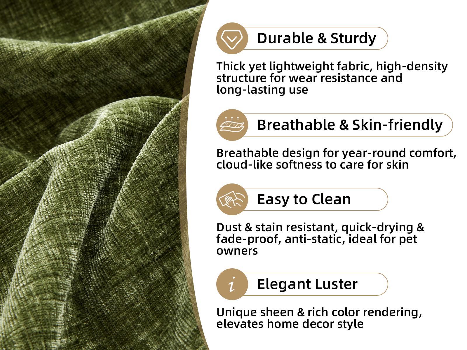 UDPATIO Boneless Sectional Couch with Chaise, Chenille Modular Boneless Sofa Big Comfy Couch with Removable Washable Cover couches for living room, Bedroom No Assembly SpringBreak