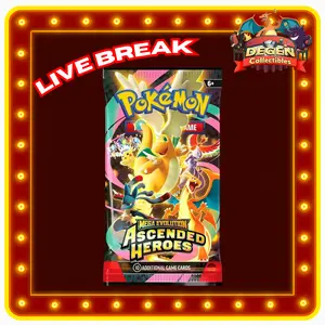 Pokemon TCG [ENG] Ascended Heroes Booster Pack - LIVE RIP ONLY
