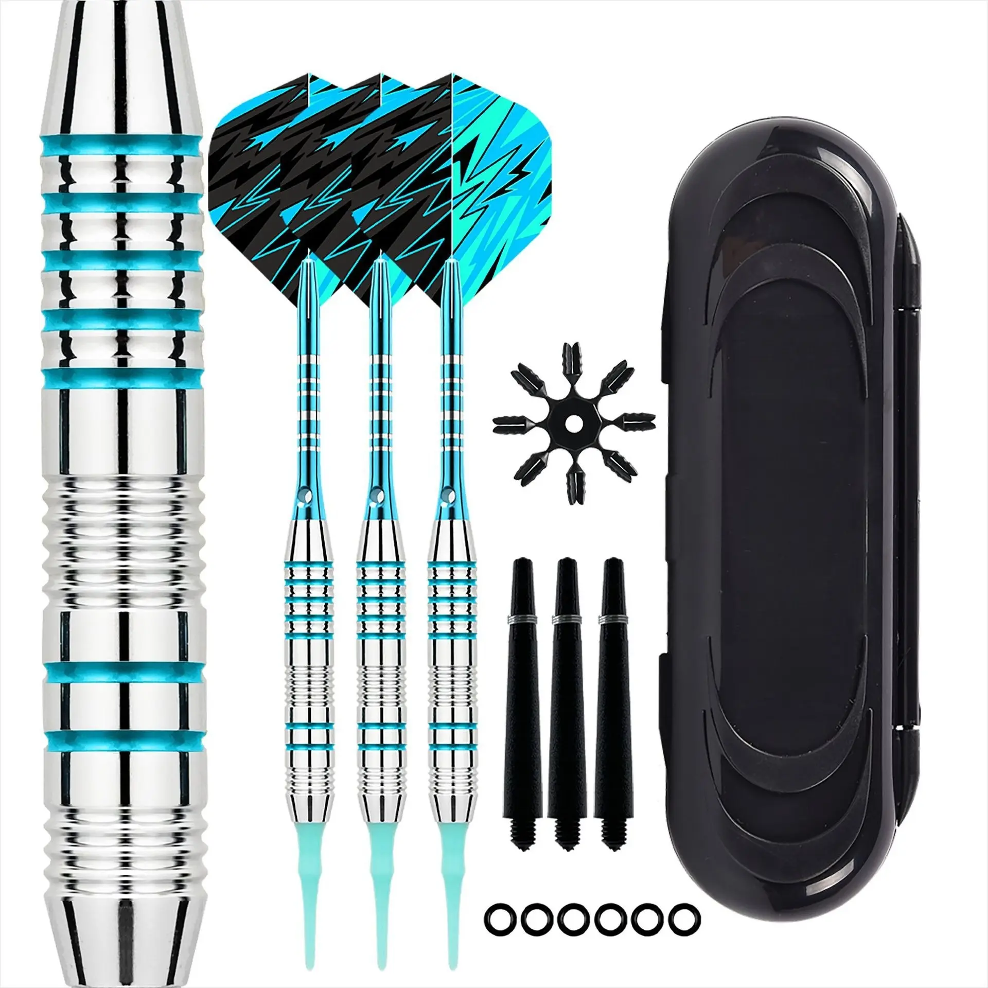 3pcs 21g Professional Soft Dart Gift Set - perfect for training and tournaments! Darts Sets Darts Gear