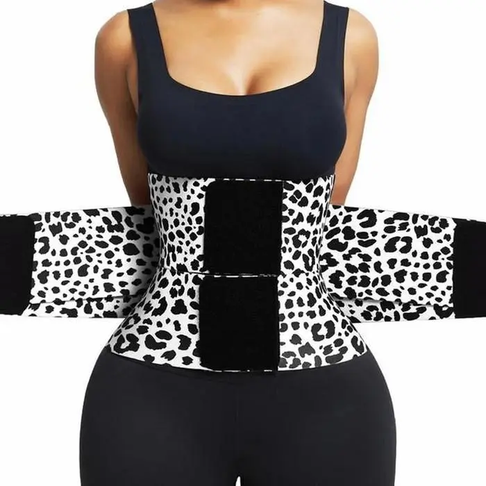 Plus size Women's Tummy Control Belt Elastic Sports Waistband Postpartum Waist Reduction Fitness Girdle for Daily Use and Workout Support