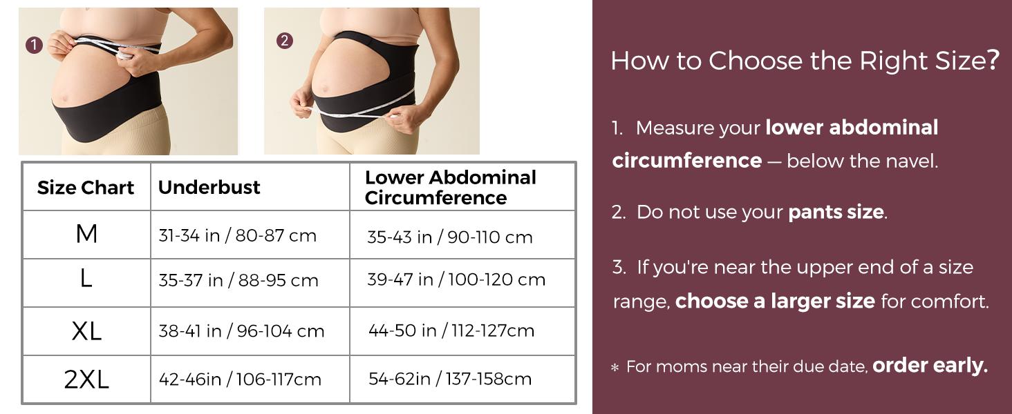 Momcozy Pregnancy Belly Band YB001 & YB002, CozySupport Ergonest Maternity Belly Band, Invisible Pregnancy Belt for Back, Abdomen, Waist tiktok shop，A