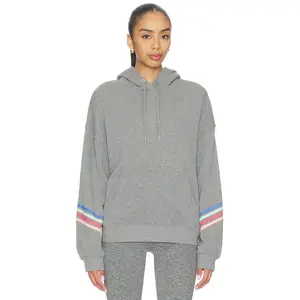 BEACH RIOT Dess Hoodie in Horizon Heather Gray