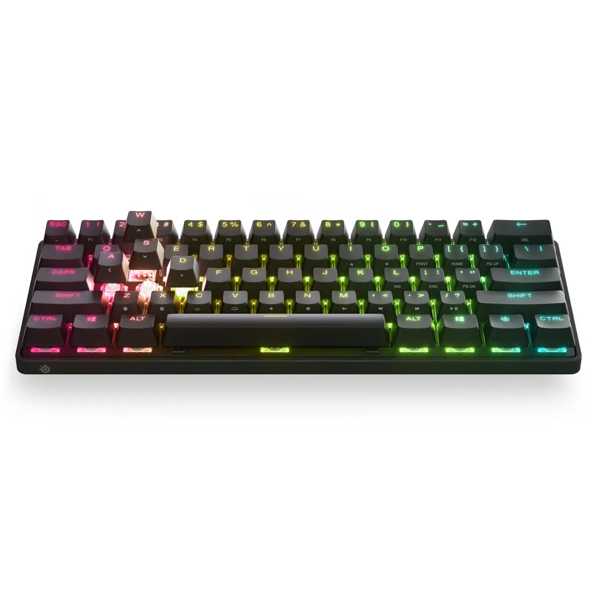 SteelSeries Apex Pro Mini Wireless Mechanical Gaming Keyboard (Gamer Stuff) - Adjustable Actuation Switches, RGB Backlighting, Black Mechanical Keyboard, Pc, Rgb Lights