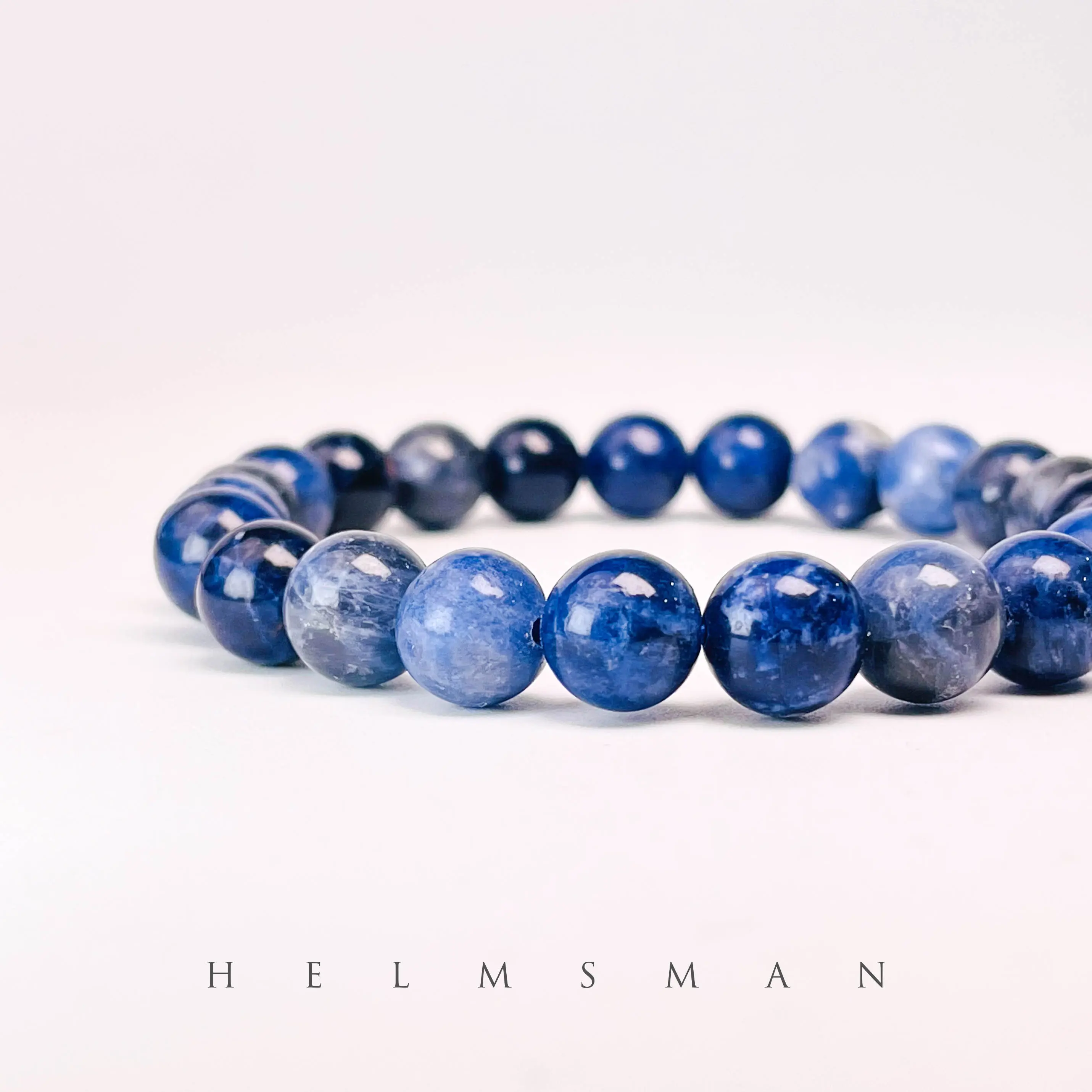 [Direct Buy] 1 Count Sodalite Bracelet 8mm, Factory, 5-6Cm Diameter, Helmsman Factory