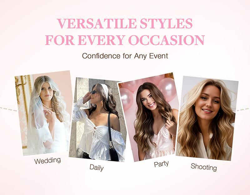 YoungSee Micro Loop Hair Extensions Human Hair micro ring pre bonded Soft and Silky Hair Extensions for Women Micro Ring Extension Human Hair 100% Real Human Hair #TikTokShopBlackFriday