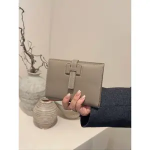 Women's Plain Color Wallet with Multiple Card Slots, Bank Credit Card Holder, Driver License Case, Daily Use & Travel Accessories