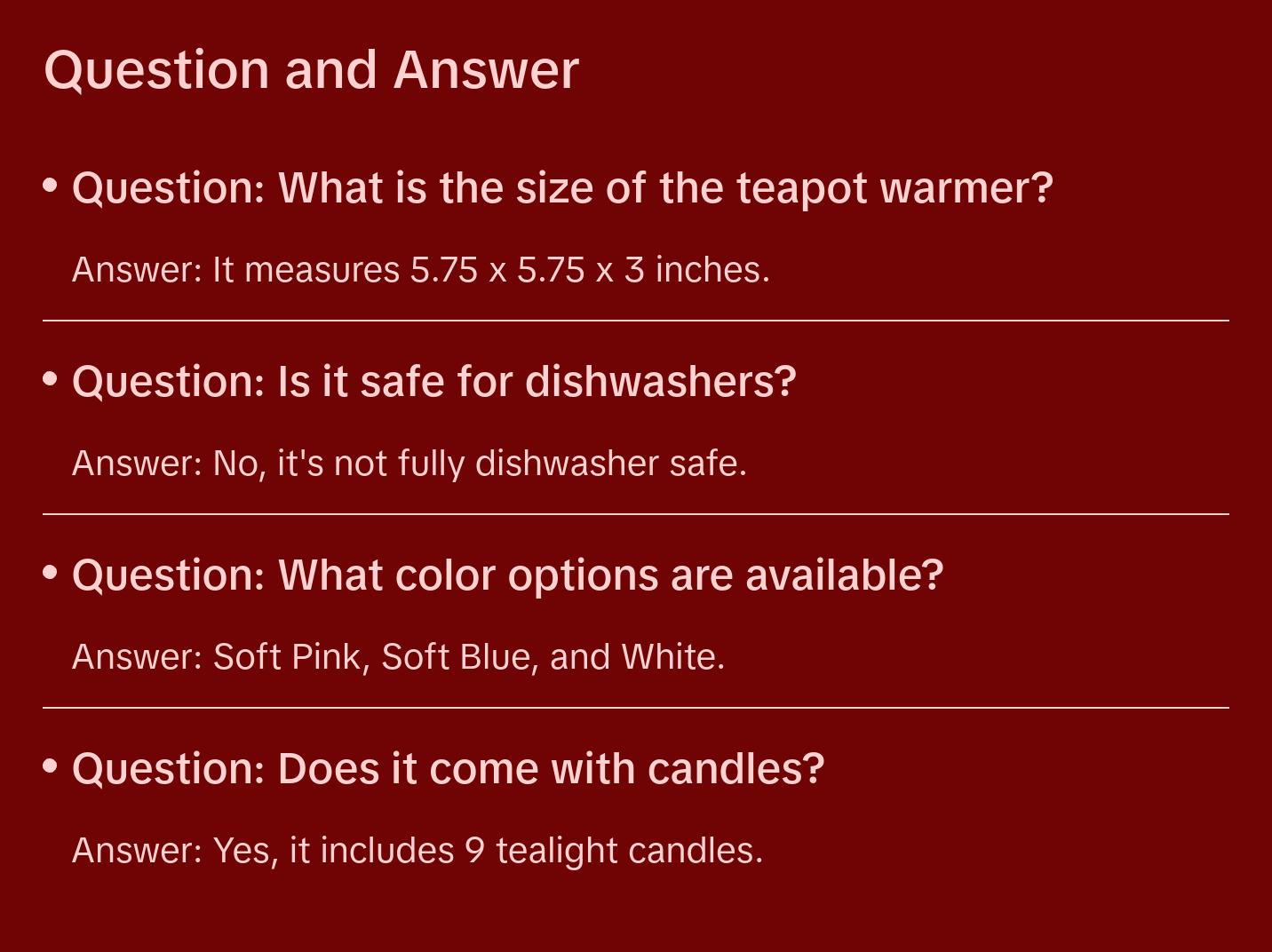 Warm & Cozy Ceramic Teapot Warmer, set of 1