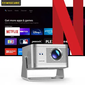 [US warehouse] Magcubic HY350GT Projector with 900ANSI 4K Support Dolby Audio(Dongle support) Auto Focus Built-in 15W speaker HDR10+ BT5.1 Dual Band WiFi Native 1080P Portable Smart Home Cinema