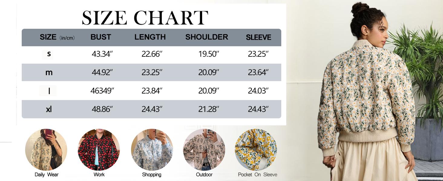 2026 Women's Ramie Linen Embroidered Daisy Cropped Bomber Jacket with Quilted Puffer Sleeves & Two Side Pockets Casual Springfresh Outerwear.. 2026 Women's Ramie Linen Embroidered Daisy Cropped Bomber Jacket with Quilted Puffer Sleeves & Two Side Pockets Casual Springfresh Outerwear..