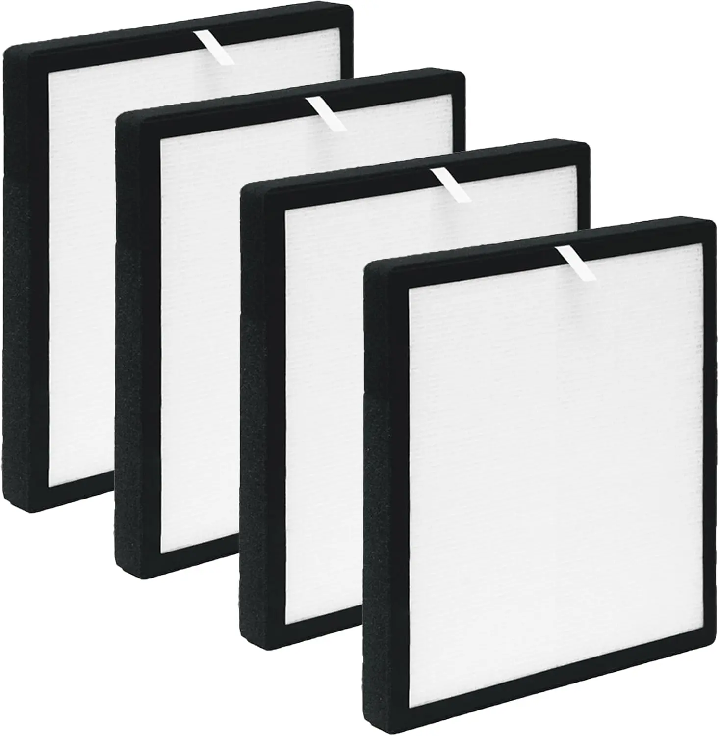 H13 True HEPA Filter Replacements - 3-in-1 Pre-Filter & Activated Carbon Set for ToLife TZ-K2, TZ-K2-A Air Purifiers (4 Pack)