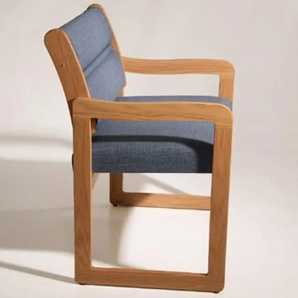 FixtureDisplays® Valley Three Seat Bariatric Chair w/Center Arms 1041963-NF