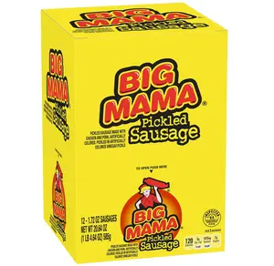 Penrose Big Mama Pickled Sausages, 2.4 Ounce, 12 Pack