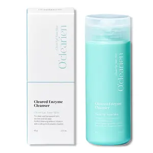 [OCLEARIEN] Enzyme Cleanser 60g / 2.11oz | Powder Wash for Sensitive Skin | Low pH, Makeup Remover, Non-Irritating, Reduces Pores & Acne