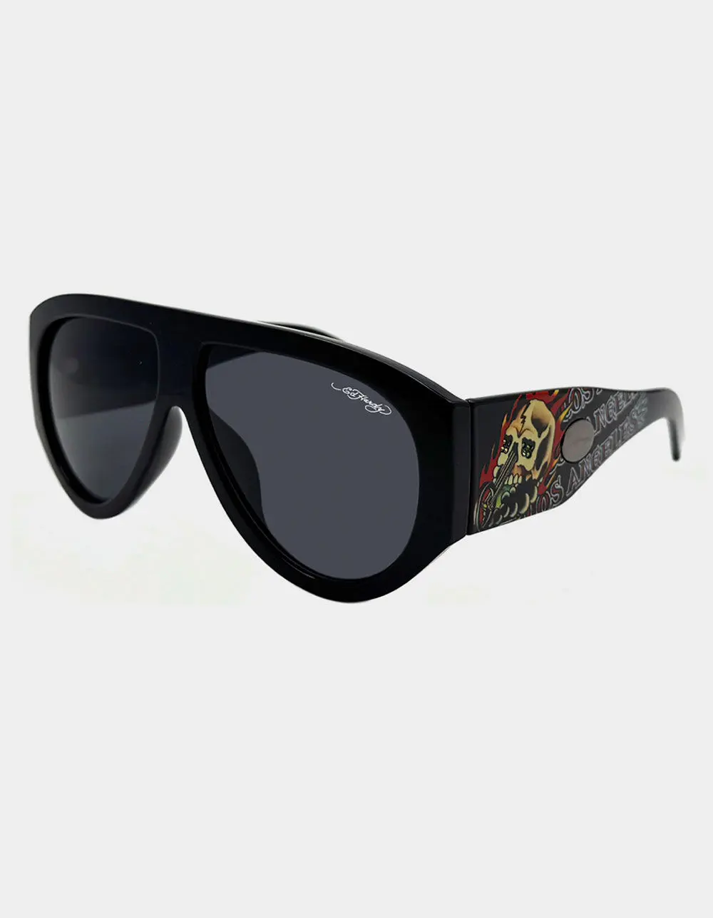 ED HARDY Los Angeles Sunglasses, Black ED HARDY Los Angeles Sunglasses, Black