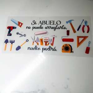 Grandpa spanish UVDTF Cup wrap diy decorative