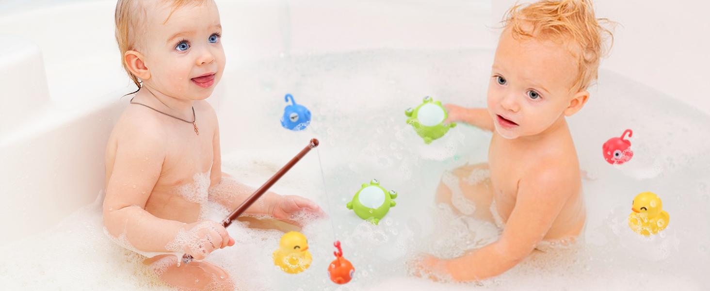 CUTE STONE Play Sink with Running Water Interactive Kitchen Sink Toys Upgraded Electric Faucet Pool Floating Fishing Toys for Water Play Miniature Cooking Set Kids Vanity - Artificial