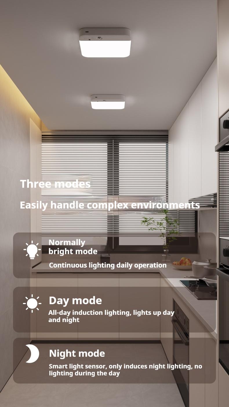 Rechargeable Motion Sensor Ceiling Light with Remote Wireless Battery Operated Waterproof for Bathroom Stairs Hallway Garage Shed Rechargeable Motion Sensor Ceiling Light with Remote Wireless Battery Opera