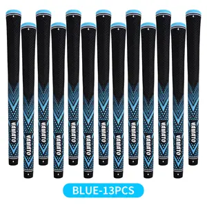 Wuday Premium Rubber Golf Club Grips 13PCS Non-Slip Durable Waterproof Ideal Golf Gift for Players professional