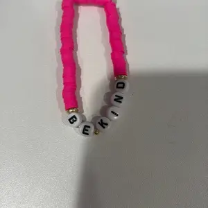 Pink be kind bracelet