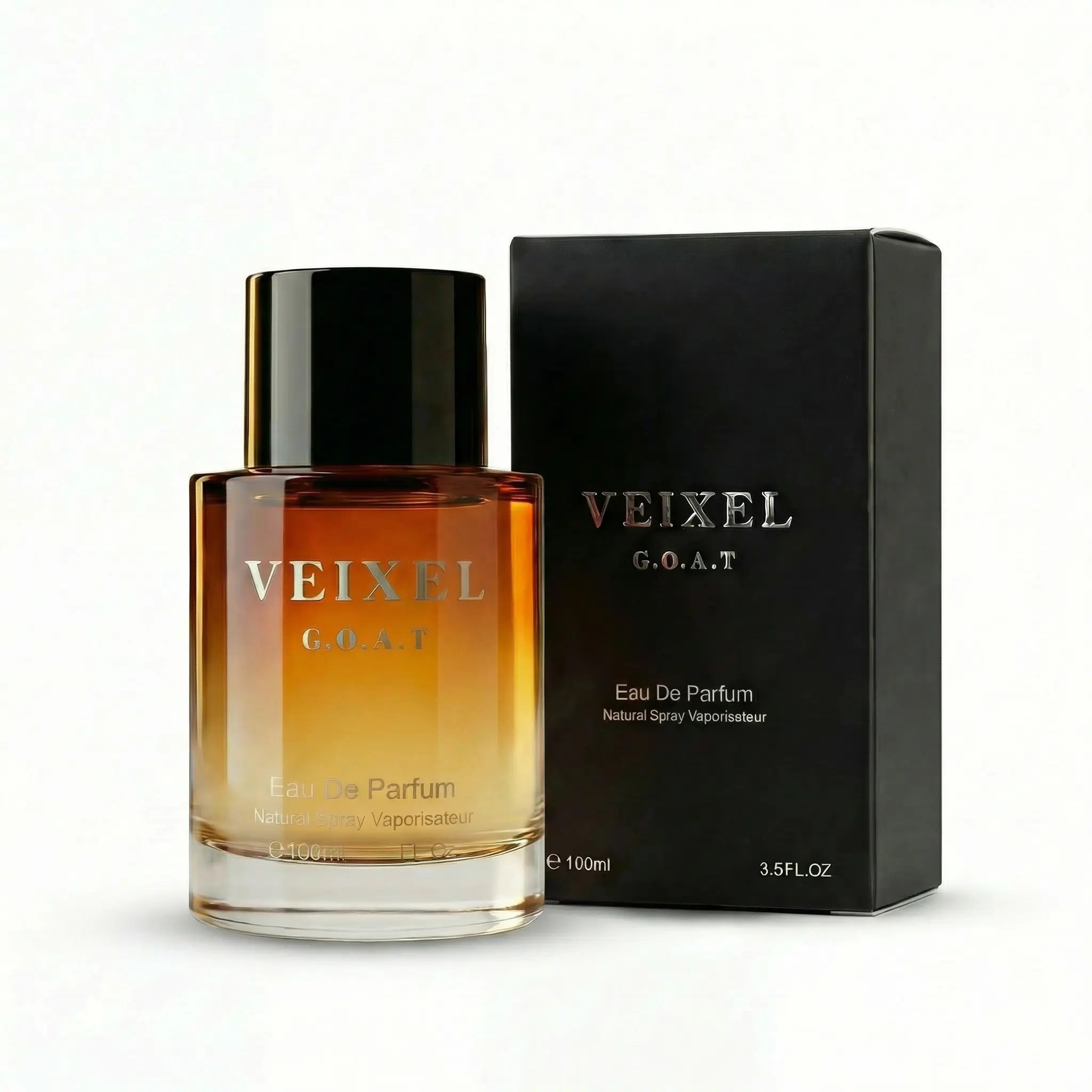 VEIXEL Intense EDP Men's Cologne, Long-Lasting Masculine Fragrance with a Refined Woody-Fresh Signature Scent - 100ml, Edp Liquid Perfumes, Smelling Good, Youth, Contains Neither, Alcohol-Free, Edp Cologne Spray, Regular Edition