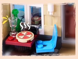 Venice Main Street Building Set for Adults, 2155 PCS City Riverside House Building Block Kit with Light Flower Shop Pizzeria, Home Decor Architecture Brick Model Women Men Teen Girl 12+