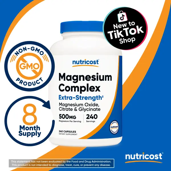 Nutricost Magnesium Complex Extra Strength