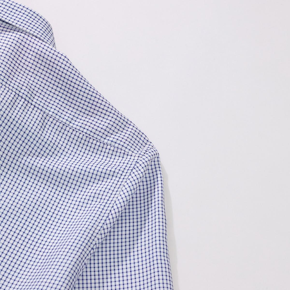 3pcs Men's Shirt Short Sleeve Business Formal Striped Solid Color