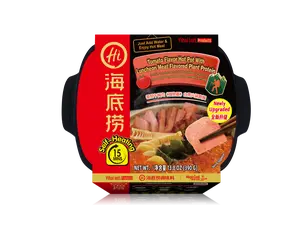 HAIDILAO - Tomato Flavor Hot Pot With Plant-based Luncheon Meat