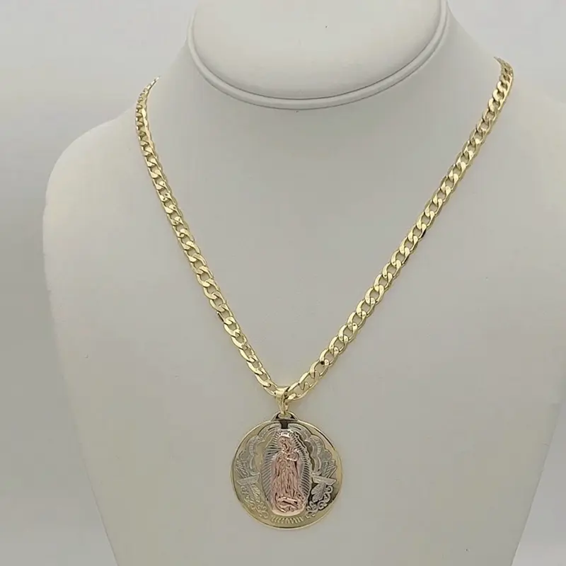 Rodriguezjewelry # 25 Necklace (5mm) # 3729 Pendant