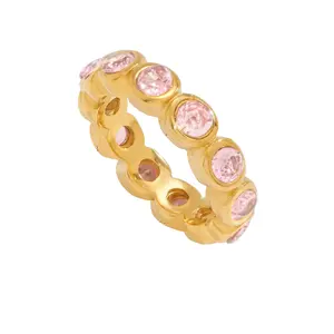 Pink Circle Ring